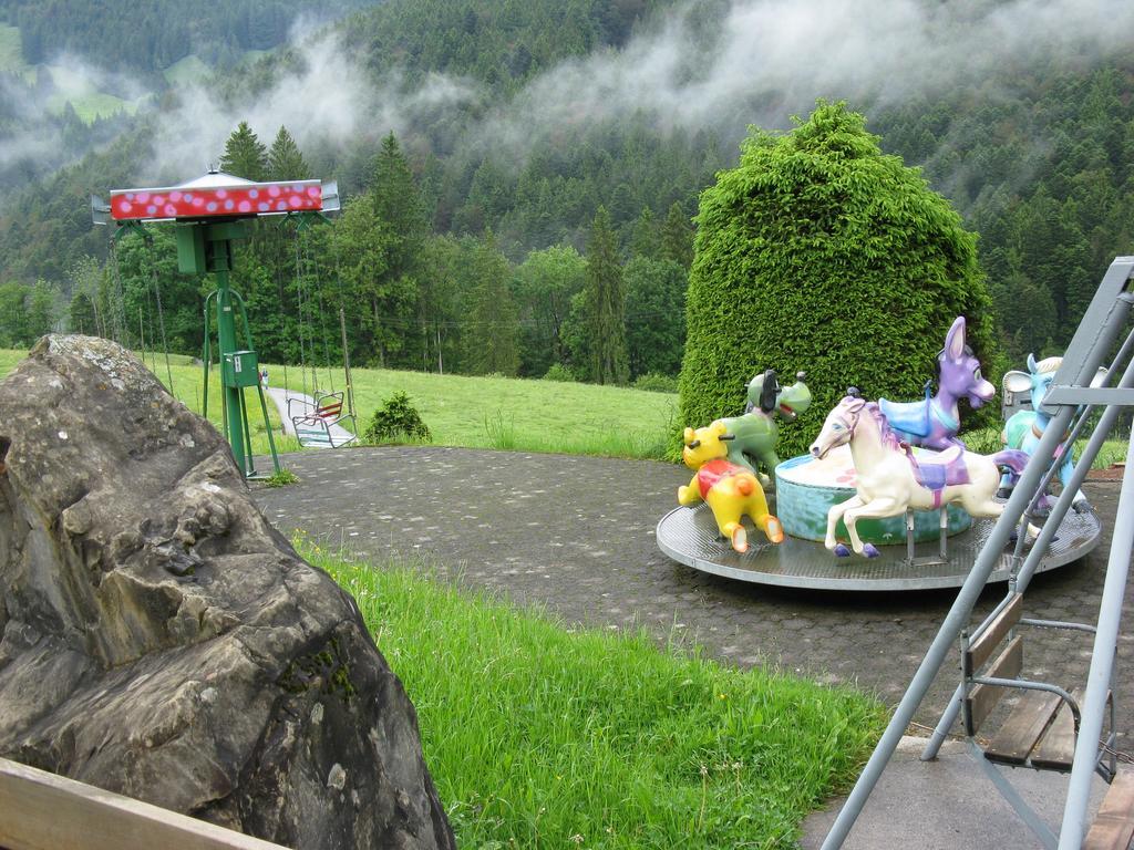 Waldgasthaus Lehmen Hotel Weissbad Bagian luar foto