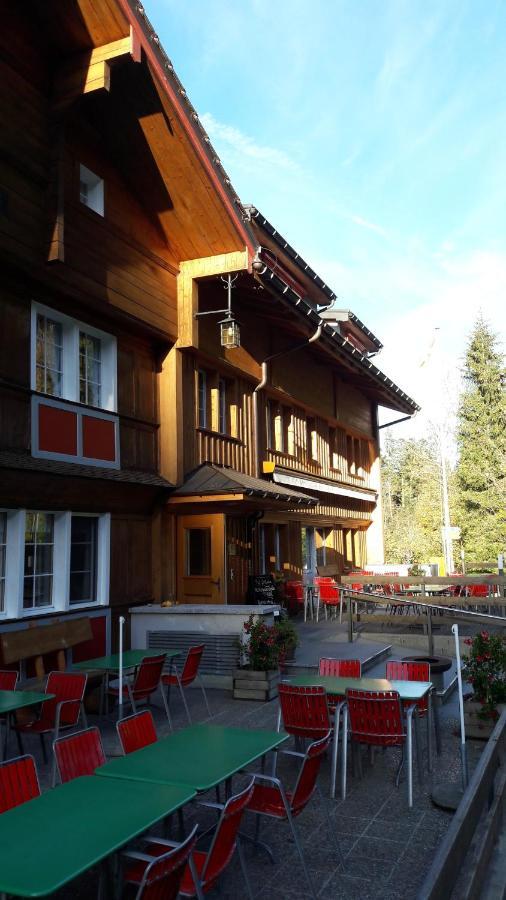 Waldgasthaus Lehmen Hotel Weissbad Bagian luar foto